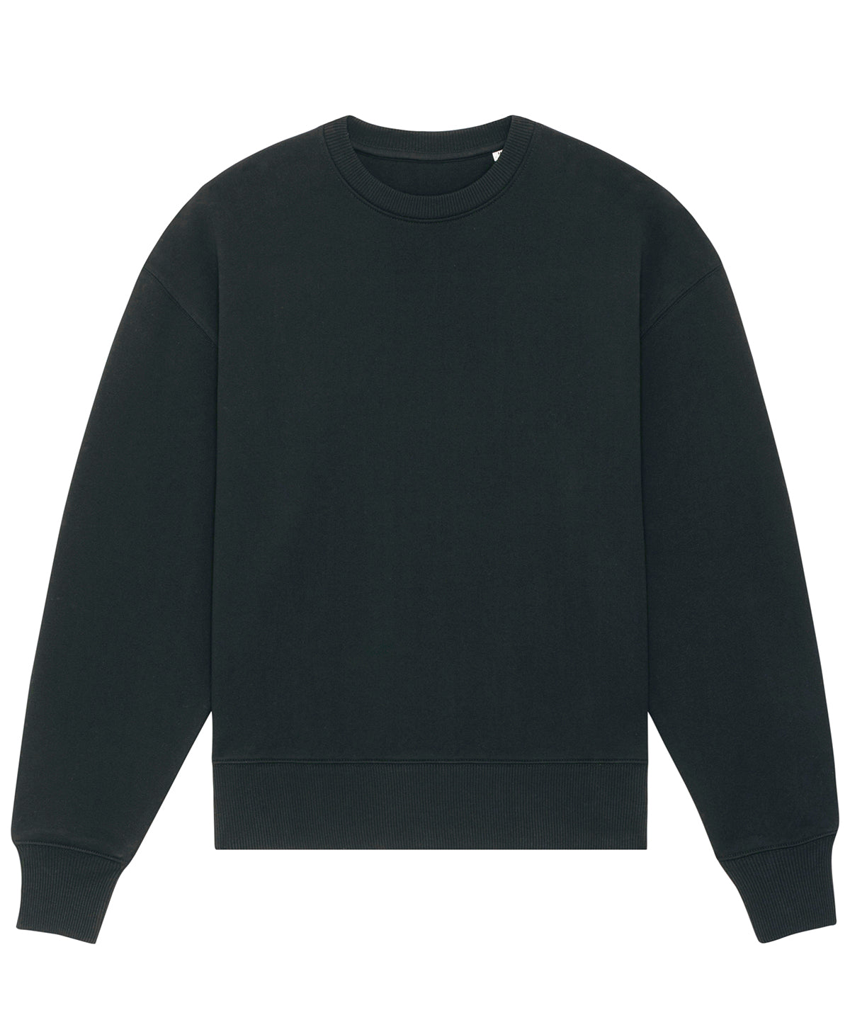 Buy 100% Cotton Black Crewneck, Mens Heavyweight Sweatshirts